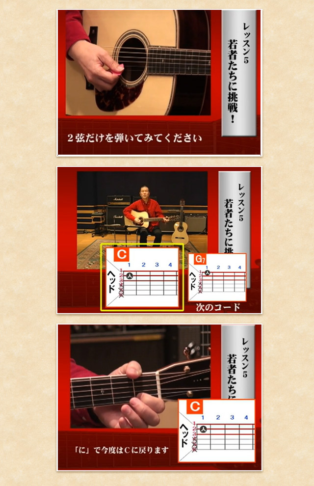 ギター練習法！３０日でマスターするギター講座【ギター教本＆DVD 1弾 